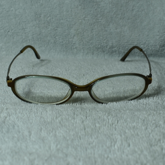 Jill Stuart Brown and Blue Rx Glasses IOC - Picture 1 of 8